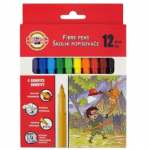 Koh-i-Noor Felt-tip Pens 7710 12 colors - image-1